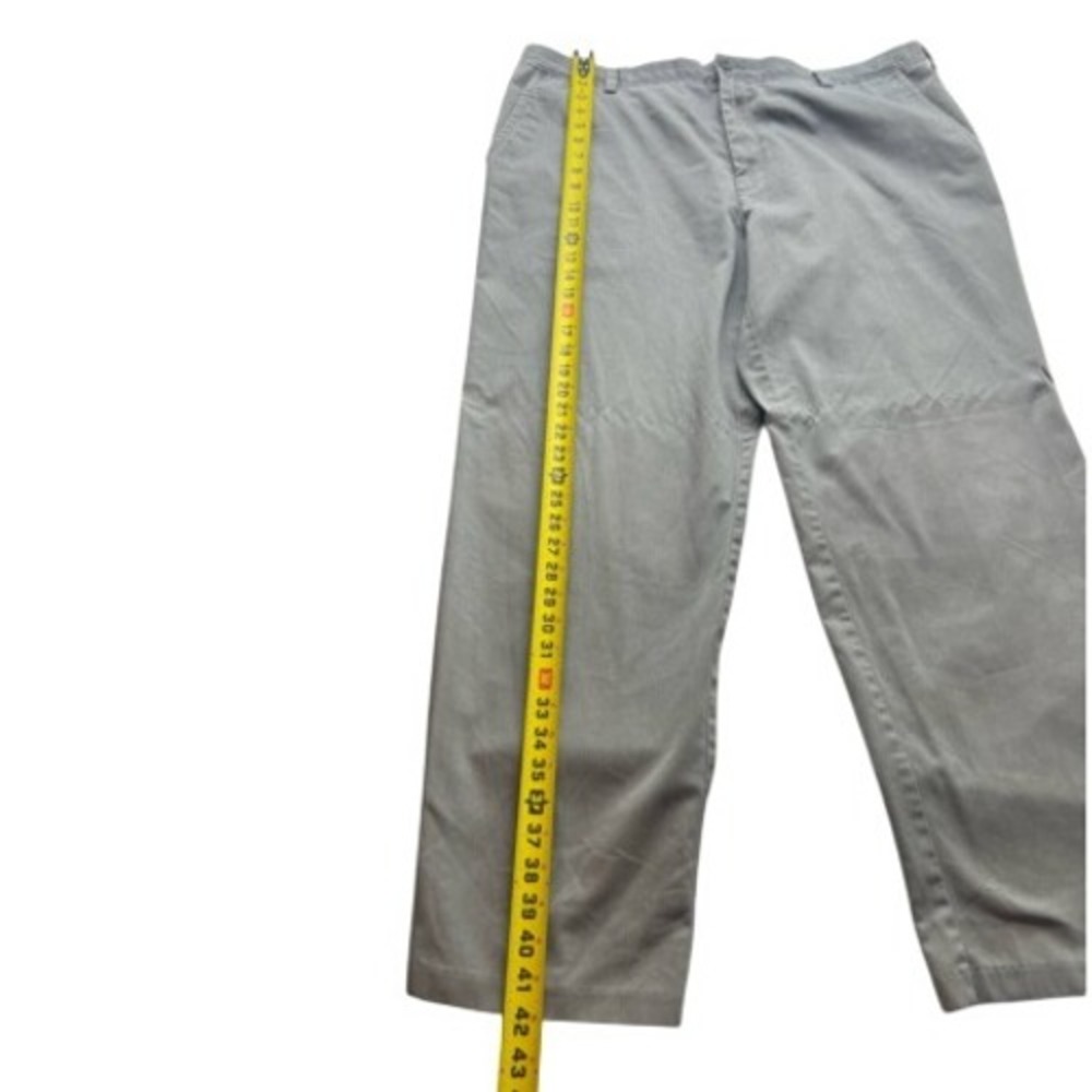 Men's DOCKERS D3 Chino Gray Dress Pants Size 40x32 Preppy Career Work - Picture 7 of 10